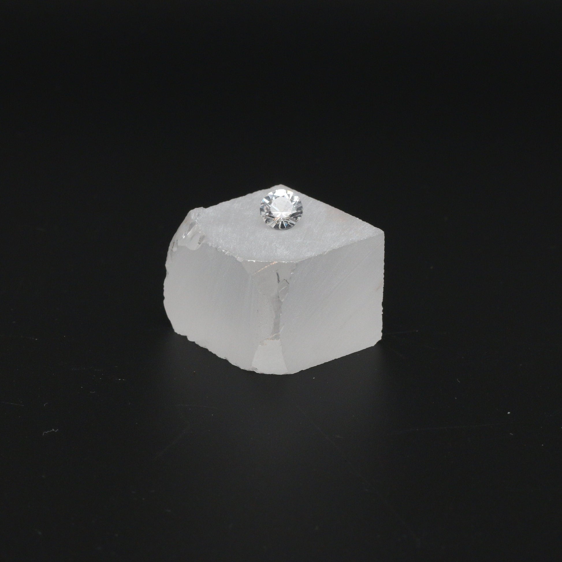 White YAG Faceting Rough for Gem Cutting - Various Sizes #BEGIN