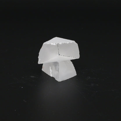 White YAG Faceting Rough for Gem Cutting - Various Sizes #BEGIN