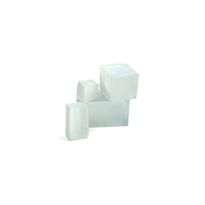 Ice Blue Polycrystalline (Ceramic) YAG - Faceting Rough : #BEGIN