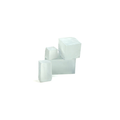 Ice Blue Polycrystalline (Ceramic) YAG - Faceting Rough : #BEGIN