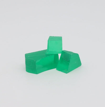 Green (Tsavorite) Garnet V:YAG Faceting Rough for Gem Cutting - Various Sizes : #BEGIN