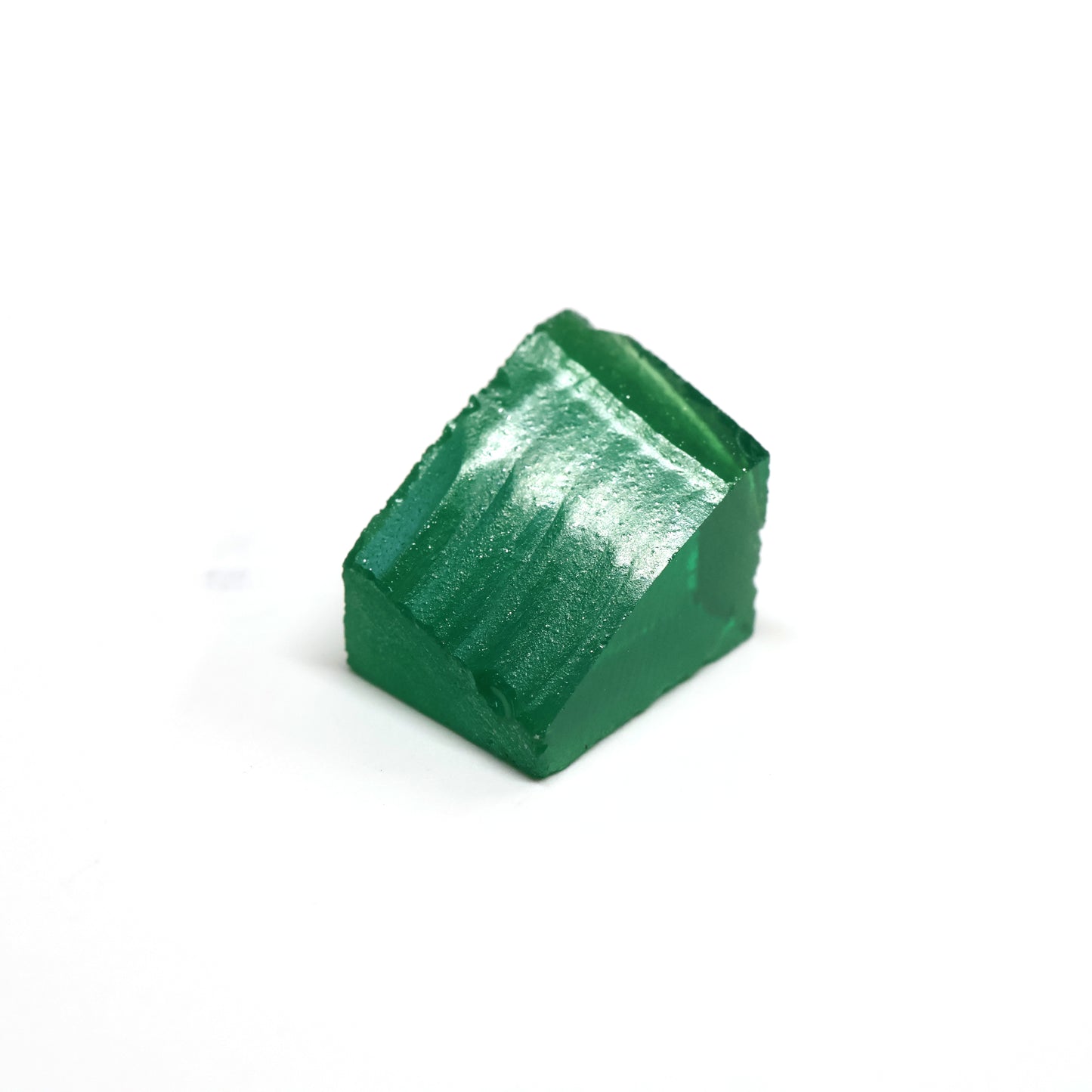 Green Garnet CTH:YAG Faceting Rough for Gem Cutting - Various Sizes