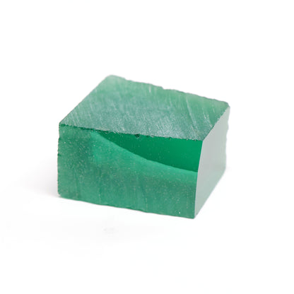 Green Garnet CTH:YAG Faceting Rough for Gem Cutting - Various Sizes