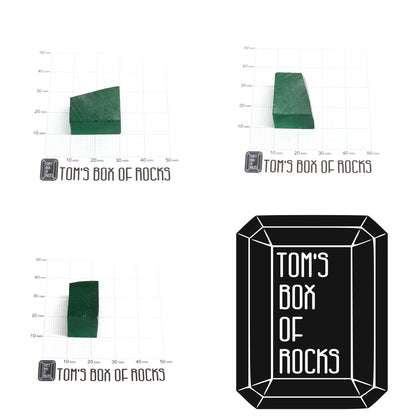 Green Garnet CTH:YAG Faceting Rough for Gem Cutting - Various Sizes