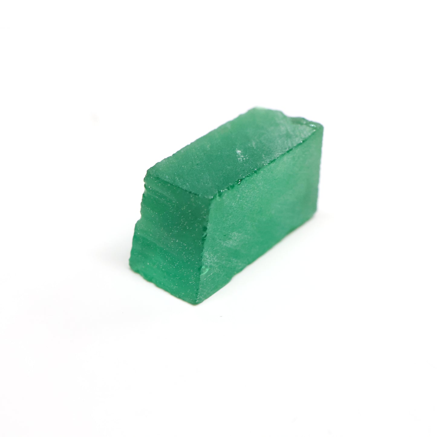 Green Garnet CTH:YAG Faceting Rough for Gem Cutting - Various Sizes