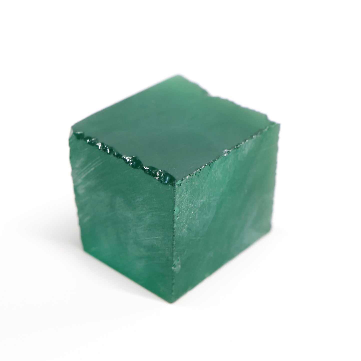 Green Garnet CTH:YAG Faceting Rough for Gem Cutting - Various Sizes