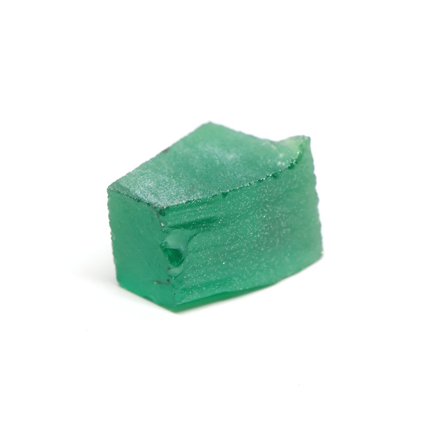 Green Garnet CTH:YAG Faceting Rough for Gem Cutting - Various Sizes