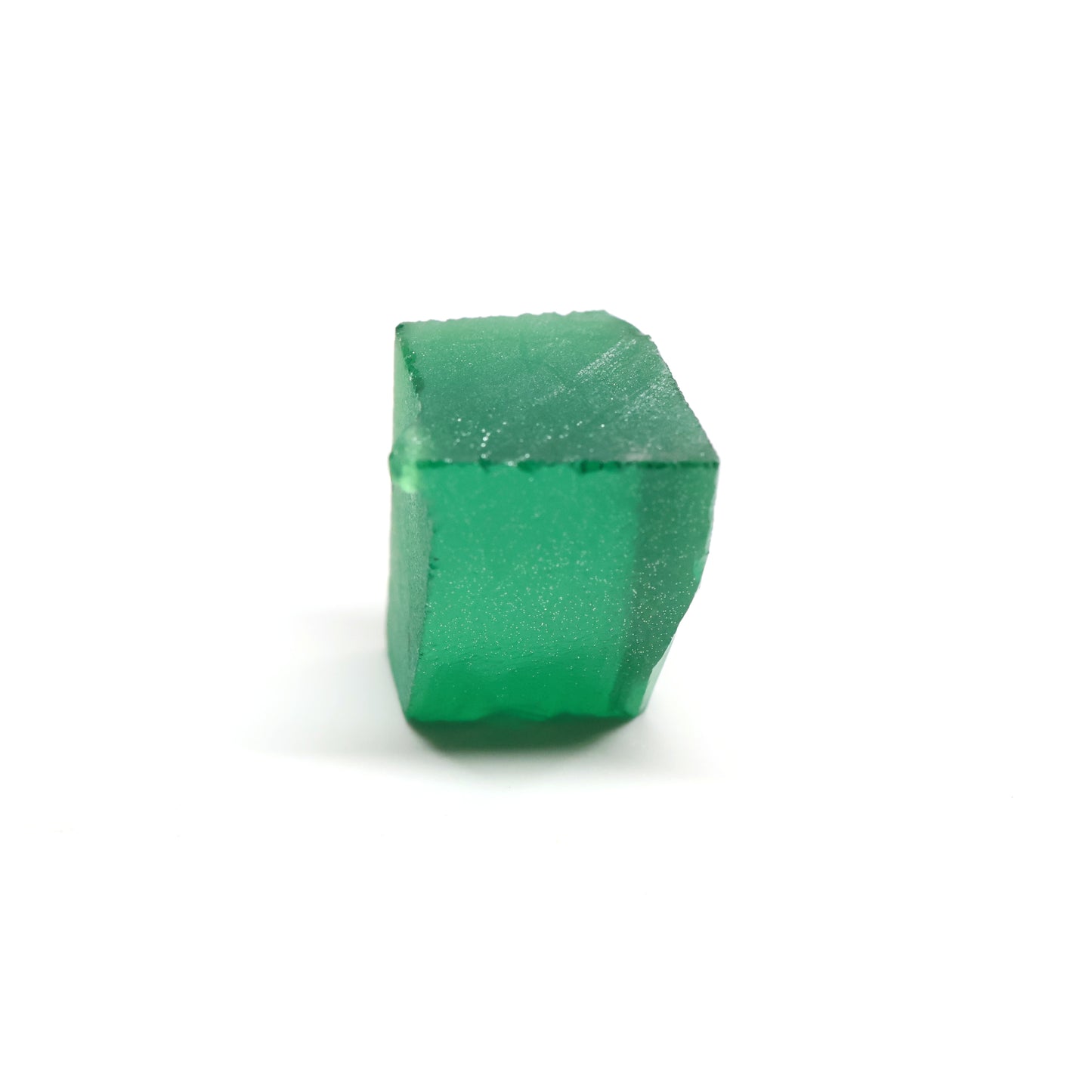 Green Garnet CTH:YAG Faceting Rough for Gem Cutting - Various Sizes