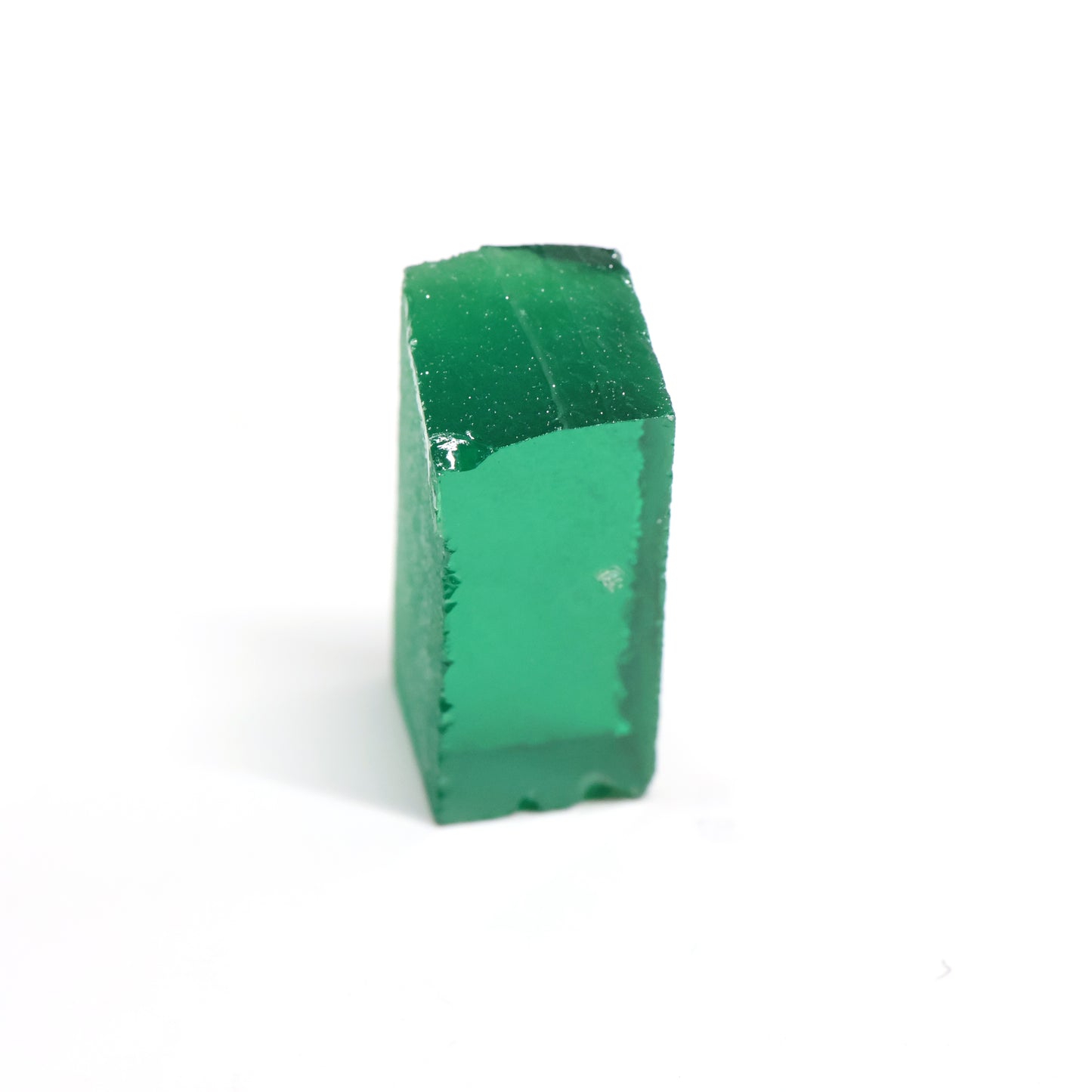 Green Garnet CTH:YAG Faceting Rough for Gem Cutting - Various Sizes