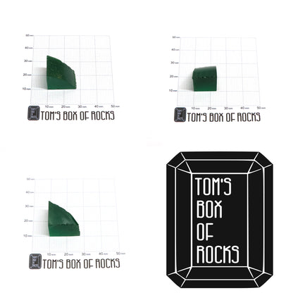 Green Garnet CTH:YAG Faceting Rough for Gem Cutting - Various Sizes