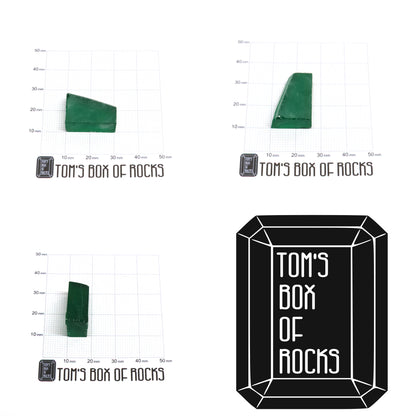 Green Garnet CTH:YAG Faceting Rough for Gem Cutting - Various Sizes