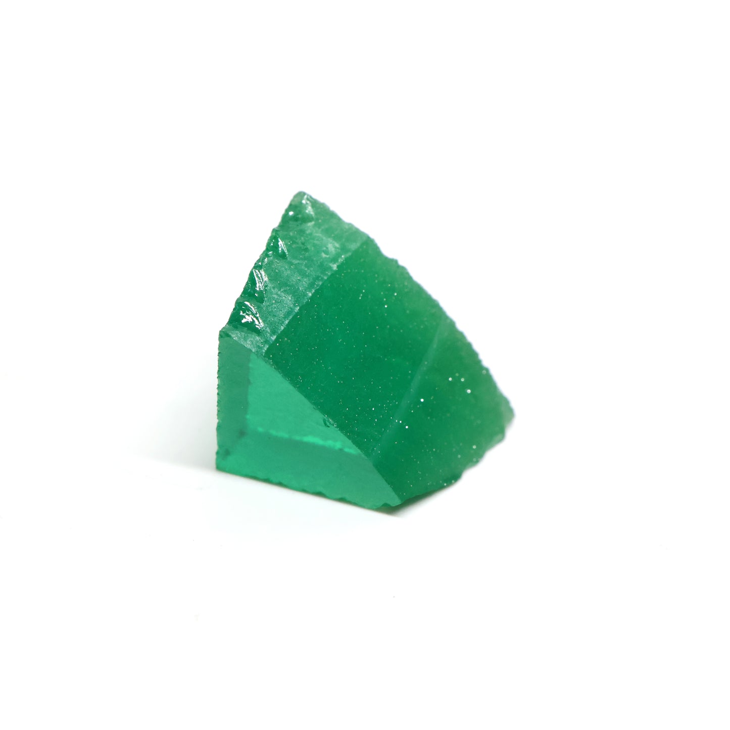 Green Garnet CTH:YAG Faceting Rough for Gem Cutting - Various Sizes