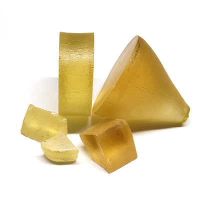 Yellow/Orange Garnet Sm:YAG Faceting Rough #BEGIN