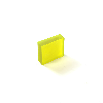 Yellow YAG Polycrystalline (Ceramic) Faceting Rough : #BEGIN