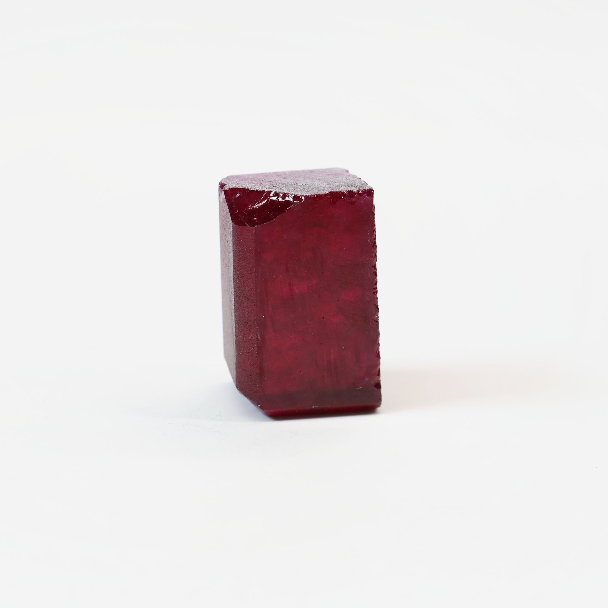 Nanosital Simulated Ruby (Included)  Lab Created Faceting Rough for Gem Cutting - #Z-349 - Various Sizes : #BEGIN