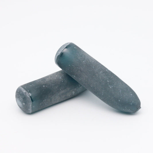 Zircon Green (Teal Color) #122-Djeva Lab Created Spinel Faceting Rough for Gem Cutting - Various Sizes #BEGIN