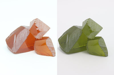 Nanosital Simulated Zultanite Color Changing Lab Created Faceting Rough for Gem Cutting - #ANZ-1536 - Various Sizes #BEGIN